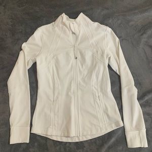 Lululemon define jacket luon white size 10